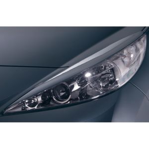 RDX Racedesign Eye Lids Unpainted ABS Plastic Peugeot 207