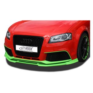 RDX Racedesign Front Bumper Lip 3/5 Doors Unpainted Polyurethane Audi RS3