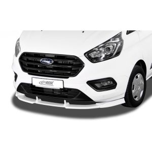 RDX Racedesign Front Bumper Lip Unpainted Polyurethane Ford Tourneo Custom, Transit Custom