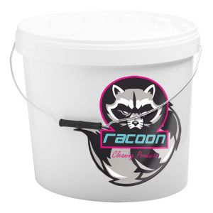 Racoon Wash Bucket White 18 Liter Plastic