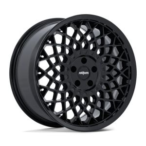 Rotiform CJJ RC212 Wheels 18 Inch 10.5J ET22 5x114.3 Flow Form Gloss Black