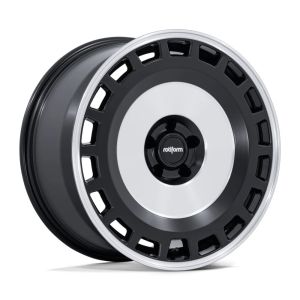 Rotiform ZBF RC213 Wheels 19 Inch 8.5J ET35 5x114.3 Flow Form Matt Black Machined Face