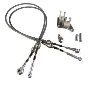 K-Tuned Shifter Cables & Bracket Stainless Steel Honda