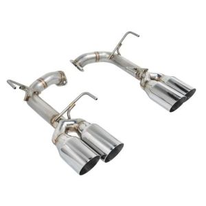 Remark Rear Muffler Polished 63.5mm Stainless Steel Subaru Impreza