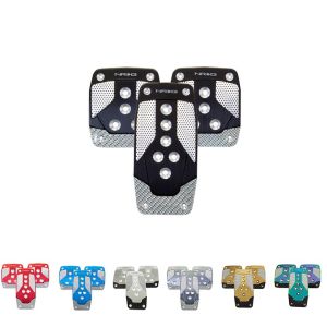 NRG Innovations Pedal Set Manual Transmission Aluminum