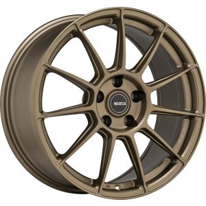 Sparco FF4 Wheels 18 Inch 8.5J ET45 5x100 Flow Form Rally Gold