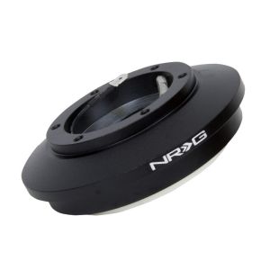 NRG Innovations Steering Wheel Hub Short Black Aluminum Toyota Celica,Supra