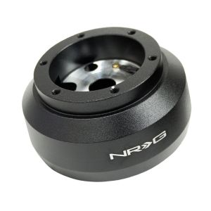 NRG Innovations Steering Wheel Hub Short Black Aluminum Porsche Boxster