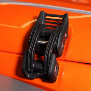 SK-Import Hood Pins Without lock Black Aluminum Jeep Wrangler