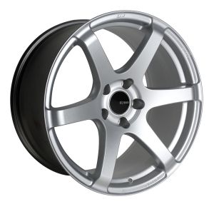 Enkei T6S Wheels 17 Inch 9J ET35 5x114.3 Flat Silver