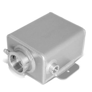 SK-Import Radiator Expansion Tank Silver Aluminum