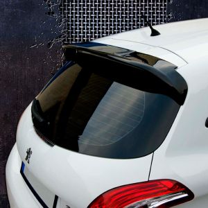 Motordrome Rear Spoiler Extension 3/5 Doors Unpainted Polyurethane Peugeot 208