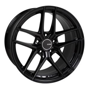 Enkei TY5 Wheels 18 Inch 8.5J ET45 5x100 Gloss Black