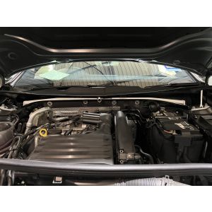 Ultra Racing Front Strut Bar 2 Points White Steel Volkswagen,Skoda