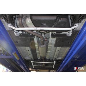 Ultra Racing Rear Tie-Bar 2 Points White Steel Fiat 500, 595