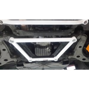 Ultra Racing Front Strut Bar 4 Points White Steel Mazda MX-5