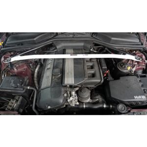 Ultra Racing Front Strut Bar White Steel BMW 5-serie