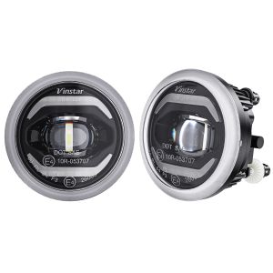 SK-Import Fog Light With DRL LED Clear Lens Jeep Wrangler