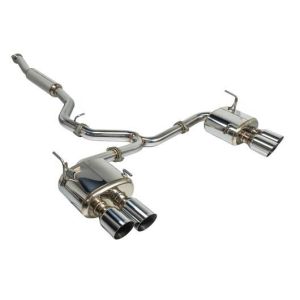 Remark Cat-back System Polished 76mm Stainless Steel Subaru Impreza