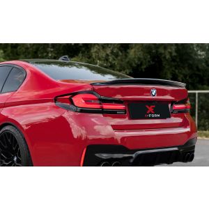X-Form Rear Spoiler Unpainted ABS Plastic BMW 5-serie