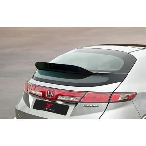 X-Form Rear Spoiler Unpainted ABS Plastic Honda Civic