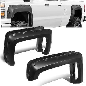 ABS Dynamics Front and Rear Fender Flares ABS Plastic Chevrolet Silverado