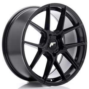 JR-Wheels JR30 Wheels 18 Inch 8.5J ET20-45 Custom PCD Flow Form Gloss Black