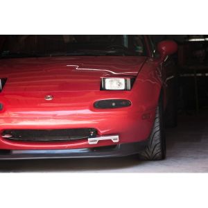 Jass Performance License Plate Relocation Kit Black Aluminum Mazda MX-5