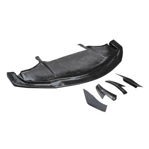 CarbonWorks Front Bumper Splitters Carbon Toyota Supra