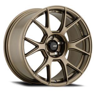 König Ampliform Wheels 17 Inch 8J ET45 4x100 Flow Form Gloss Bronze