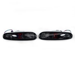 DEPO Front Indicator Lights Chrome Housing Smoke Lens Mazda MX-5