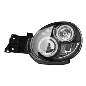 SK-Import Headlights Angel Eyes Black Housing Subaru Impreza