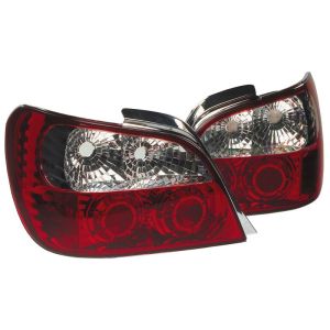 SK-Import Tail Lights JDM Style Red Lens Subaru Impreza Pre Facelift