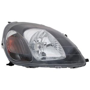 SK-Import Headlights Black Housing Toyota Yaris