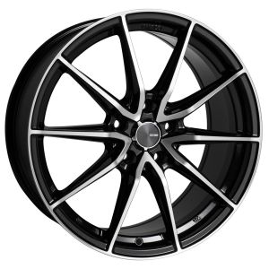 Enkei Draco Wheels 16 Inch 7J ET38 5x114.3 Black Machined