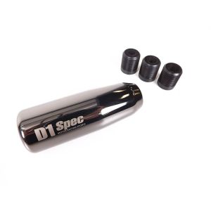 D1 Spec Shift Knob 5-Speed Black Chrome Steel