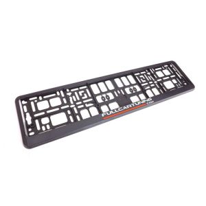 Fullcartuning License Plate Holder Black