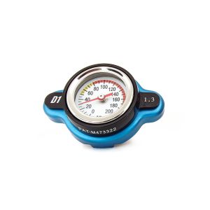 D1 Spec Radiator Cap Big Head Blue