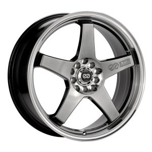 Enkei EV5 Wheels 18 Inch 7.5J ET38 5x105,5x110 Hyper Black