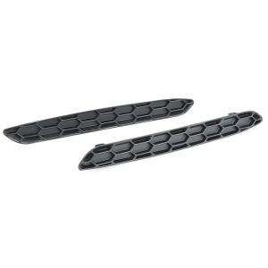Acexxon Rear Reflector Insert Honeycomb Style Flat Black Plastic BMW 2-serie