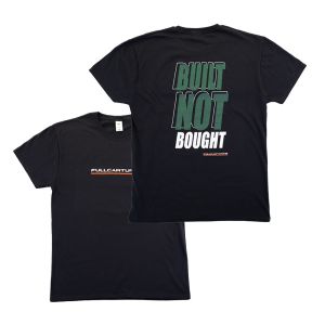 Fullcartuning T-Shirt Built Not Bought Black