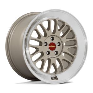 Rotiform SCP RC214 Wheels 18 Inch 10.5J ET22 5x114.3 Flow Form Matt Gold Diamond Lip