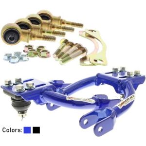 Hardrace Front Camber Kit Hardened Rubber Bushings Steel Honda Civic,Del Sol,Integra