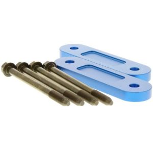 Hardrace Front Steering Rack Spacer Blue Honda S2000