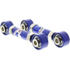 Hardrace Rear Toe Kit Adjustable Blue Steel Honda Civic,CRX,Shuttle