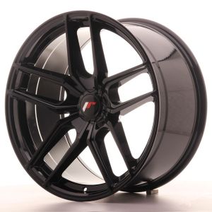 JR-Wheels JR25 Wheels 20 Inch 10J ET20-40 Custom PCD Gloss Black