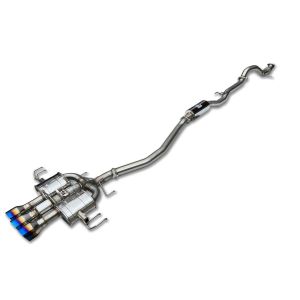 Invidia Cat-back System Q300TL Titanium Tip 76mm Stainless Steel Honda Civic