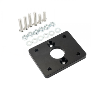 SK-Import Brake Booster Elimi-Plate Black Aluminum Honda Civic,Integra