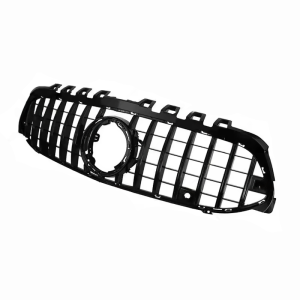 SK-Import Front Grill AMG Style Gloss Black ABS Plastic Mercedes A-Class
