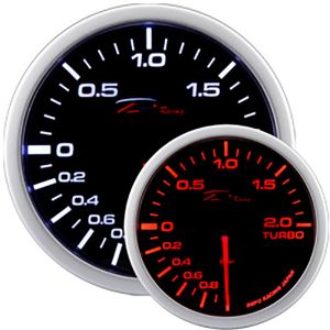 Depo Racing Gauge WA Series Black 52mm Boost Pressure